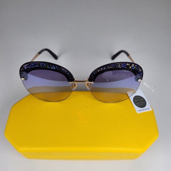 SWAROVSKI WOMEN'S GRADIENT SUNGLASSES - Picture 1 of 5